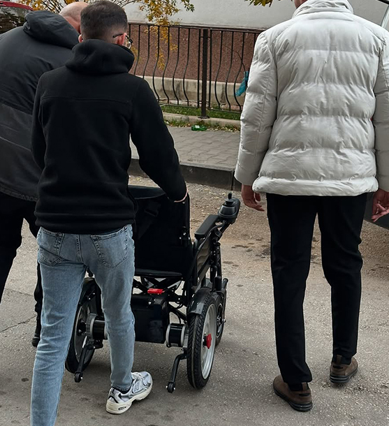 Delivery Provided for Wheelchair Needs
